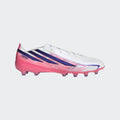 2026 New Arrival adidas F50 Hyperfast Pro Artificial Ground Men's Soccer Cleats - White/Purple/Solar Turbo wholesalehk.shop
