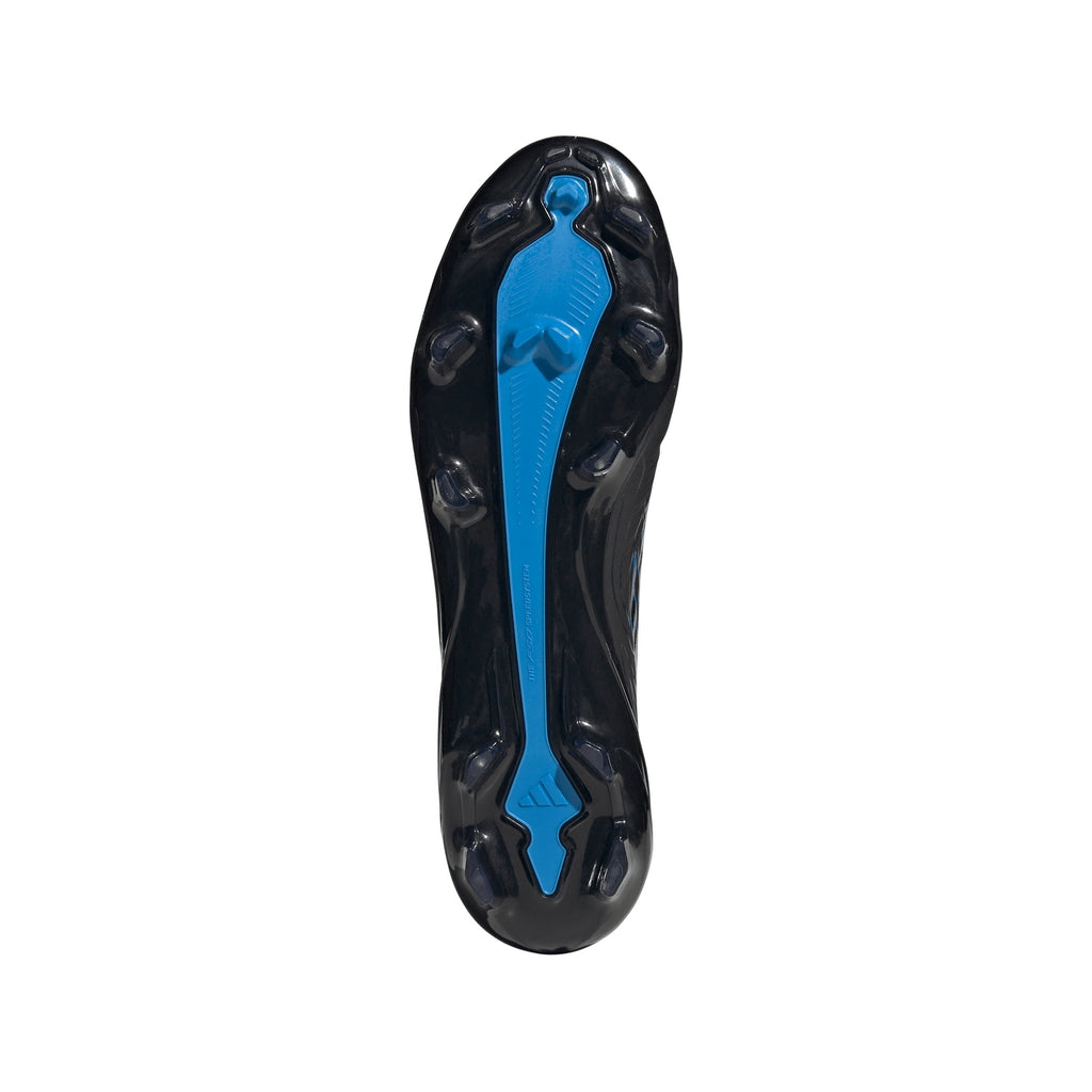 2026 New Arrival adidas F50 Hyperfast Pro Firm Ground Men's Soccer Cleats - Black/Black/Blue wholesalehk.shop