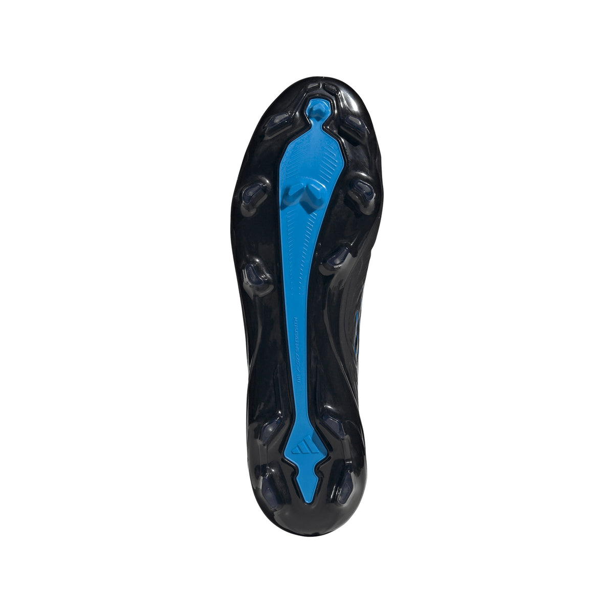 2026 New Arrival adidas F50 Hyperfast Pro Firm Ground Men's Soccer Cleats - Black/Black/Blue wholesalehk.shop