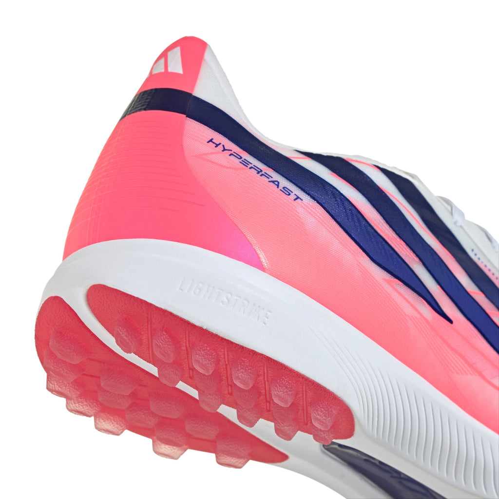 2026 New Arrival adidas F50 Hyperfast Pro Turf Men's Soccer Cleats - White/Purple wholesalehk.shop