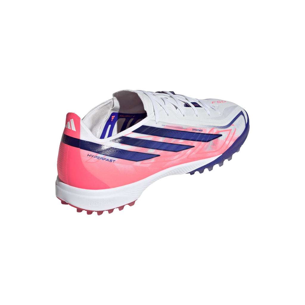 2026 New Arrival adidas F50 Hyperfast Pro Turf Men's Soccer Cleats - White/Purple wholesalehk.shop