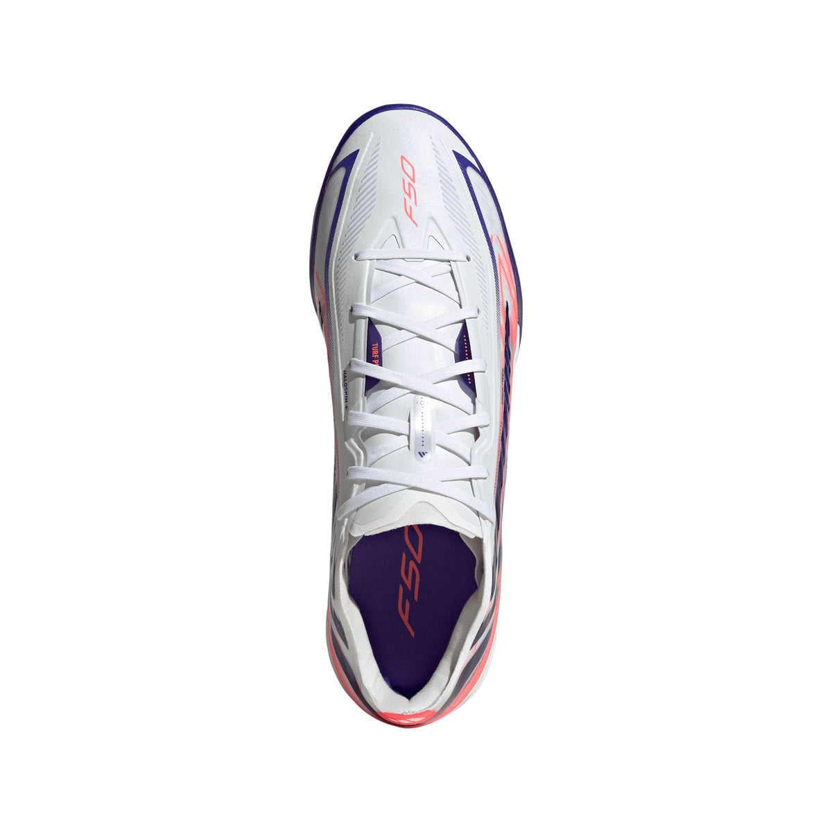2026 New Arrival adidas F50 Hyperfast Pro Turf Men's Soccer Cleats - White/Purple wholesalehk.shop