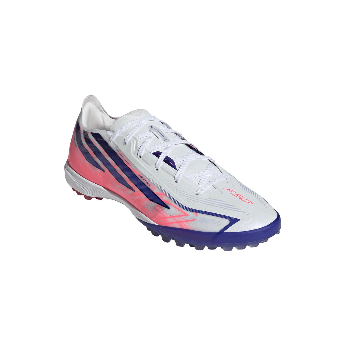 2026 New Arrival adidas F50 Hyperfast Pro Turf Men's Soccer Cleats - White/Purple wholesalehk.shop