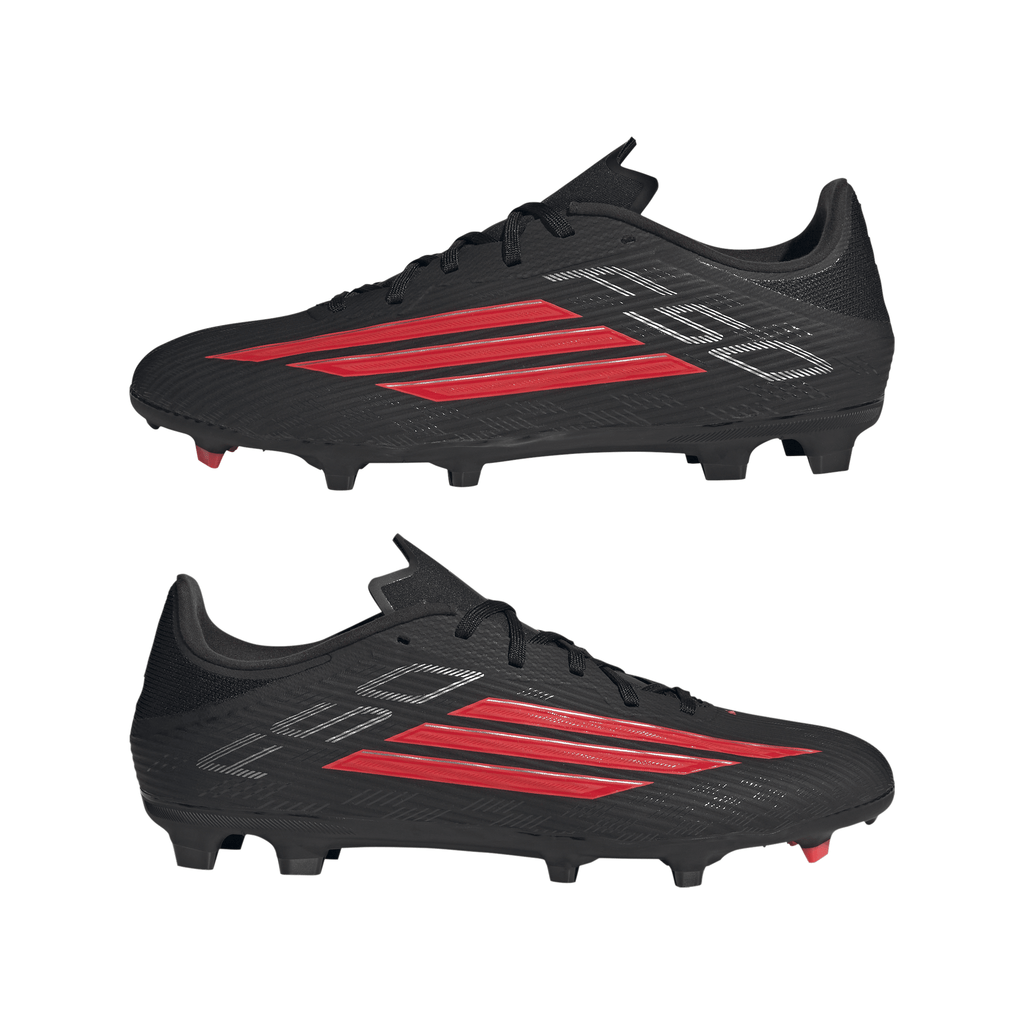 2026 New Arrival adidas F50 League FG/MG Firm Ground / Multi Ground Men´s Soccer Cleats - Black/Red wholesalehk.shop