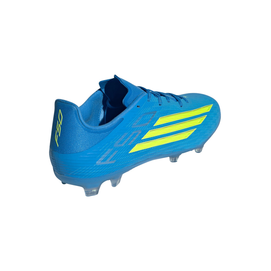 2026 New Arrival adidas F50 League FG/MG Firm Ground/Multi Ground Men's Soccer Cleats - Blue/Yellow/Aqua wholesalehk.shop