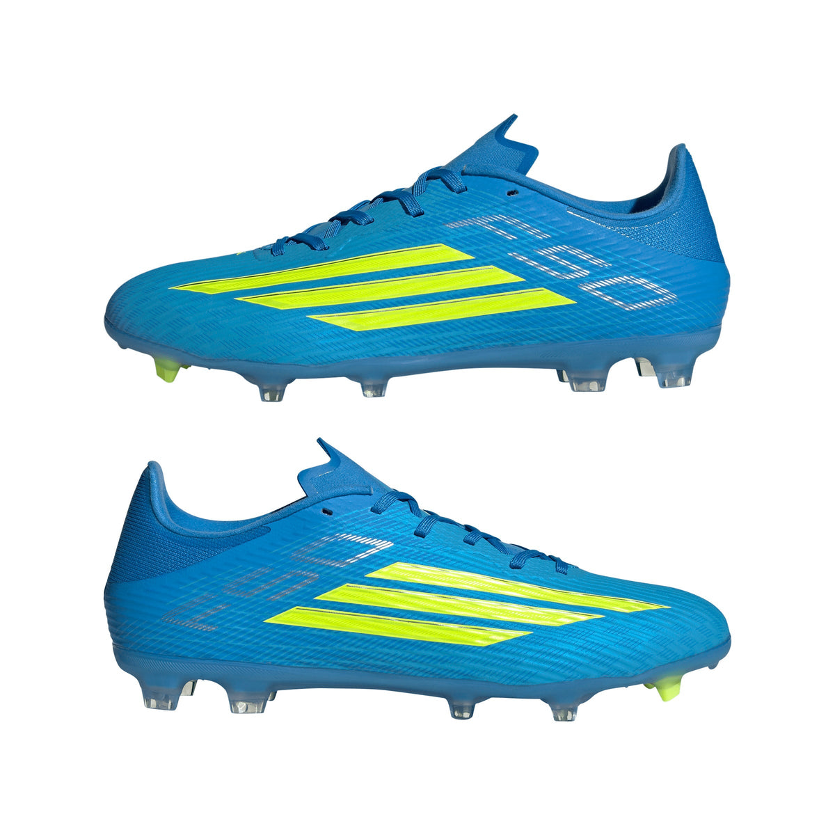 2026 New Arrival adidas F50 League FG/MG Firm Ground/Multi Ground Men's Soccer Cleats - Blue/Yellow/Aqua wholesalehk.shop