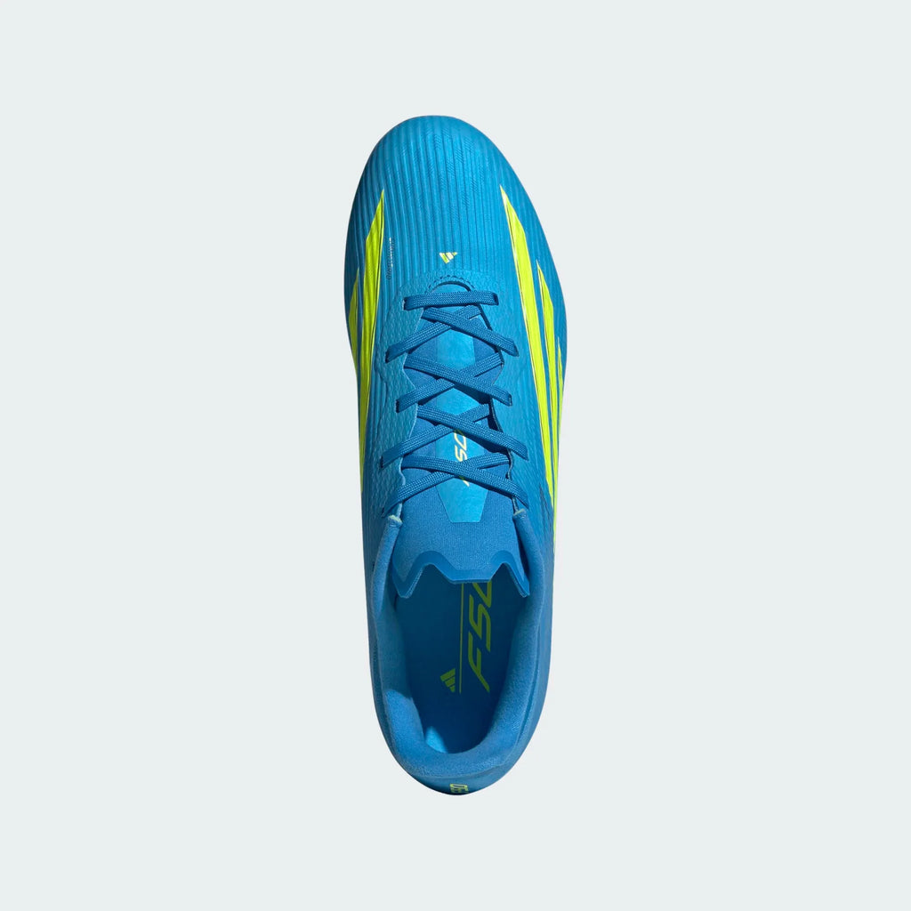 2026 New Arrival adidas F50 League FG/MG Firm Ground/Multi Ground Men's Soccer Cleats - Blue/Yellow/Aqua wholesalehk.shop
