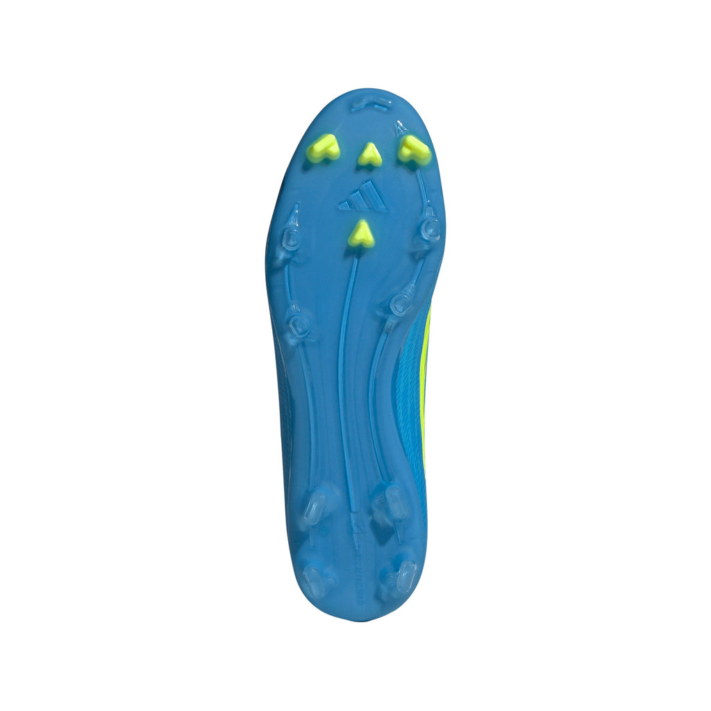2026 New Arrival adidas F50 League FG/MG Firm Ground/Multi Ground Men's Soccer Cleats - Blue/Yellow/Aqua wholesalehk.shop