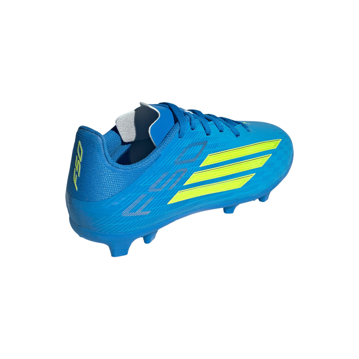 2026 New Arrival adidas F50 League FG/MG Firm Ground/Multi Ground Youth Soccer Cleats - Blue/Yellow/Aqua wholesalehk.shop