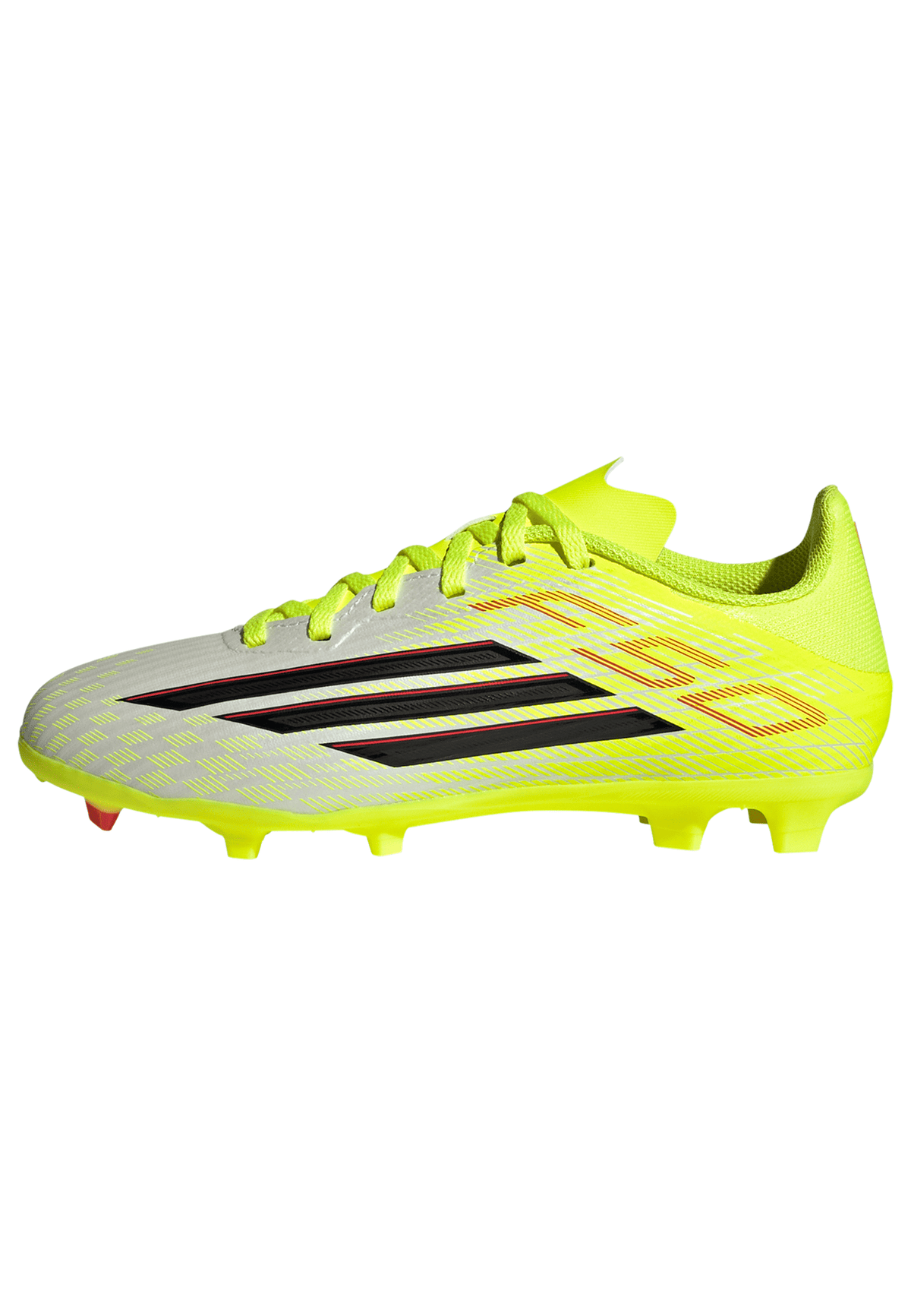 2026 New Arrival adidas F50 League FG/MG Firm Ground/Multi Ground Youth Soccer Cleats - Yellow/Black/Red wholesalehk.shop