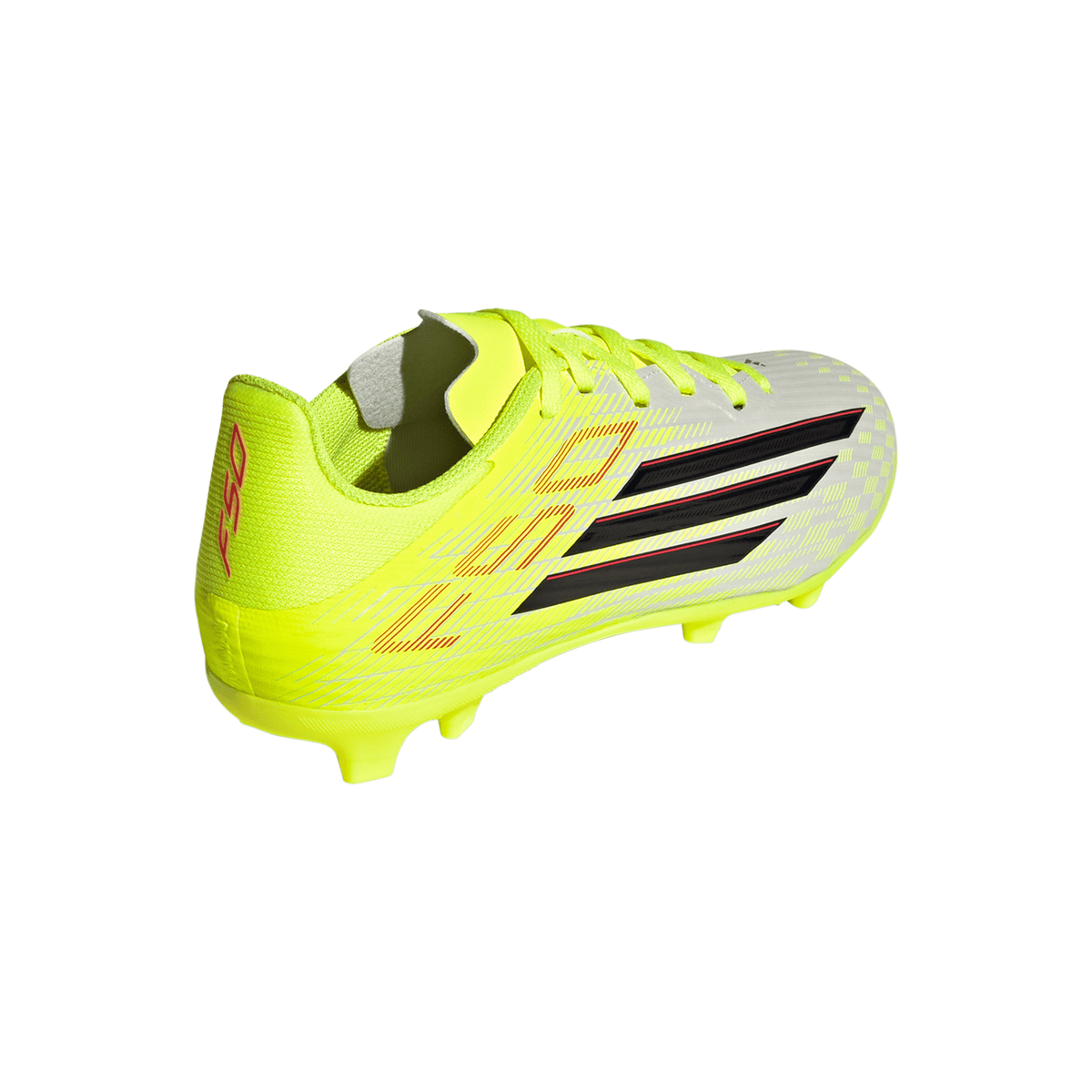 2026 New Arrival adidas F50 League FG/MG Firm Ground/Multi Ground Youth Soccer Cleats - Yellow/Black/Red wholesalehk.shop