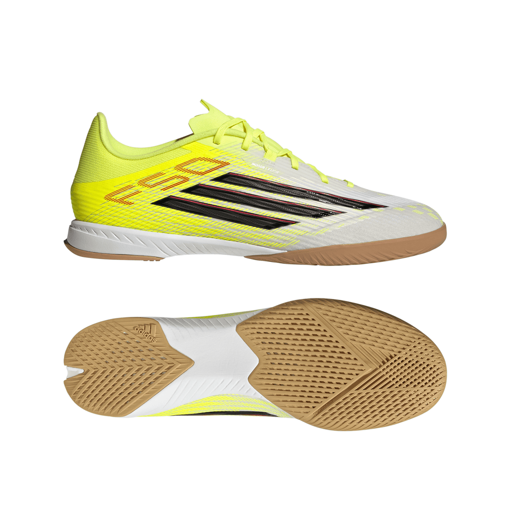 2026 New Arrival adidas F50 League IN Indoor Men´s Soccer Shoes - Yellow/Black/Red wholesalehk.shop