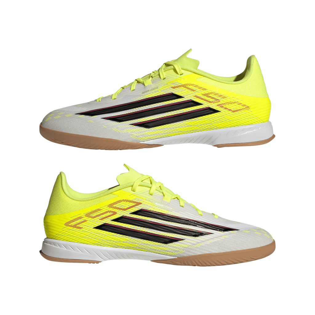 2026 New Arrival adidas F50 League IN Indoor Men´s Soccer Shoes - Yellow/Black/Red wholesalehk.shop