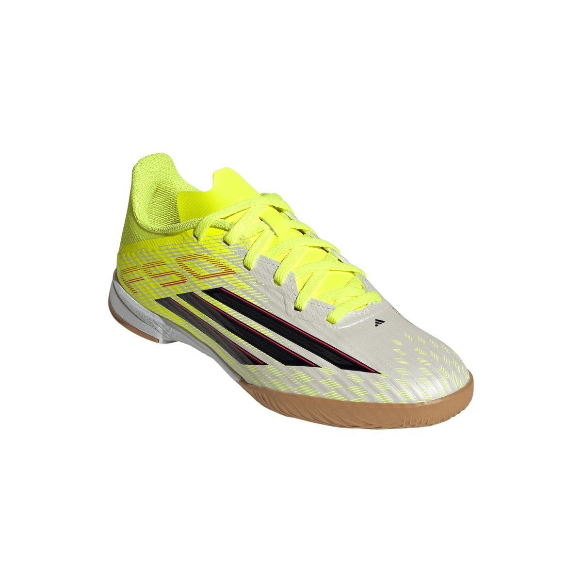 2026 New Arrival adidas F50 League IN Indoor Youth Soccer Shoes - Yellow/Black/Red wholesalehk.shop