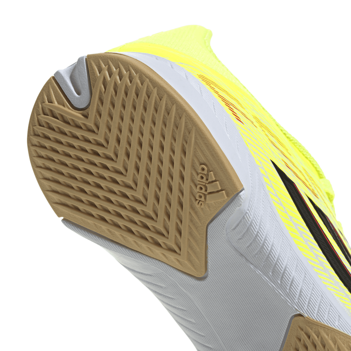 2026 New Arrival adidas F50 League IN Indoor Youth Soccer Shoes - Yellow/Black/Red wholesalehk.shop