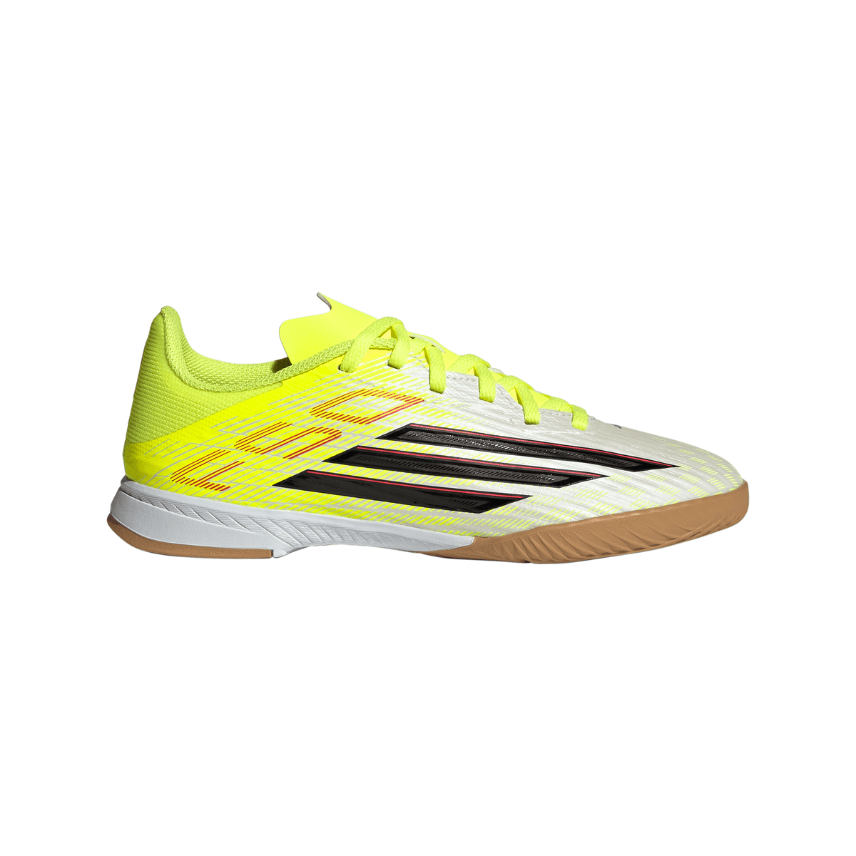 2026 New Arrival adidas F50 League IN Indoor Youth Soccer Shoes - Yellow/Black/Red wholesalehk.shop