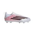 2026 New Arrival adidas F50 League Laceless FG Firm Ground Youth Soccer Cleats - White/Black/Red wholesalehk.shop