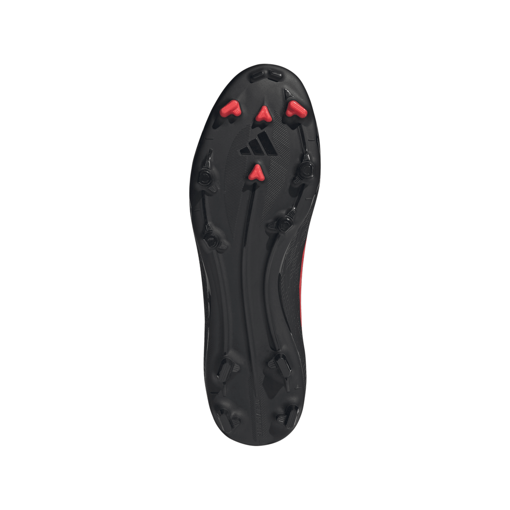2026 New Arrival adidas F50 League Laceless FG/MG Firm Ground / Multi Ground Men´s Soccer Cleats - Black/Red wholesalehk.shop