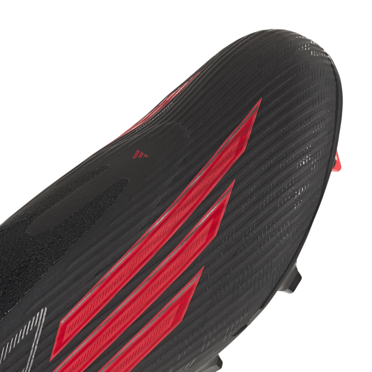 2026 New Arrival adidas F50 League Laceless FG/MG Firm Ground / Multi Ground Men´s Soccer Cleats - Black/Red wholesalehk.shop