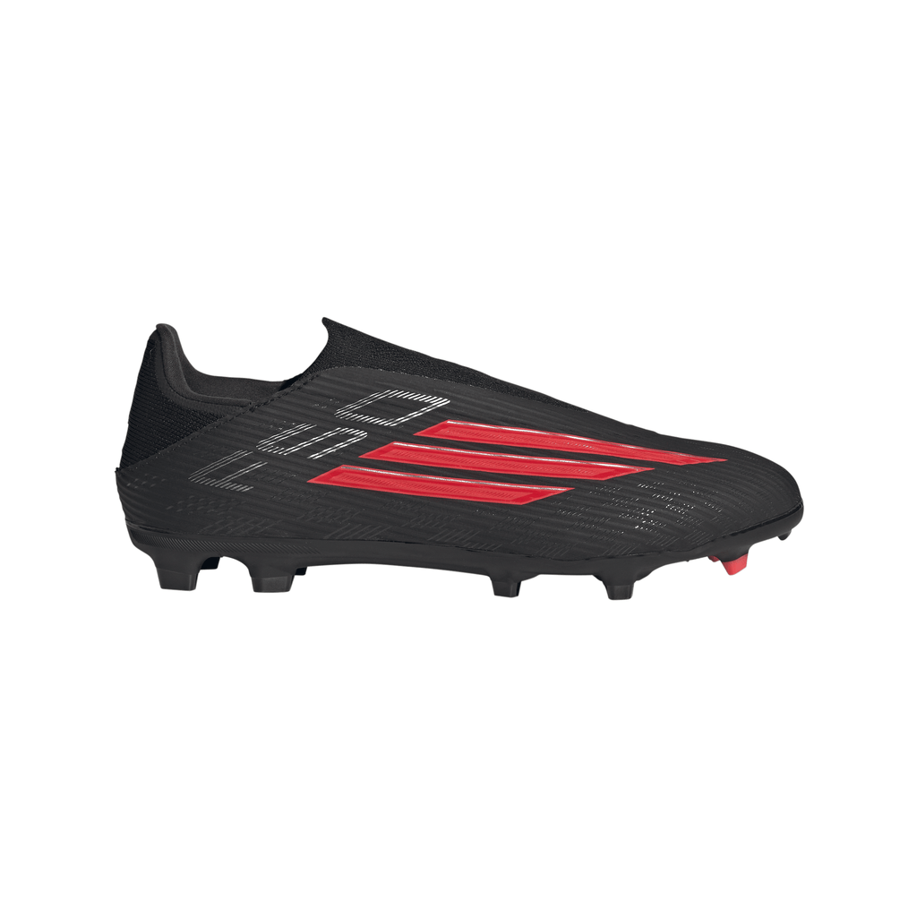 2026 New Arrival adidas F50 League Laceless FG/MG Firm Ground / Multi Ground Men´s Soccer Cleats - Black/Red wholesalehk.shop