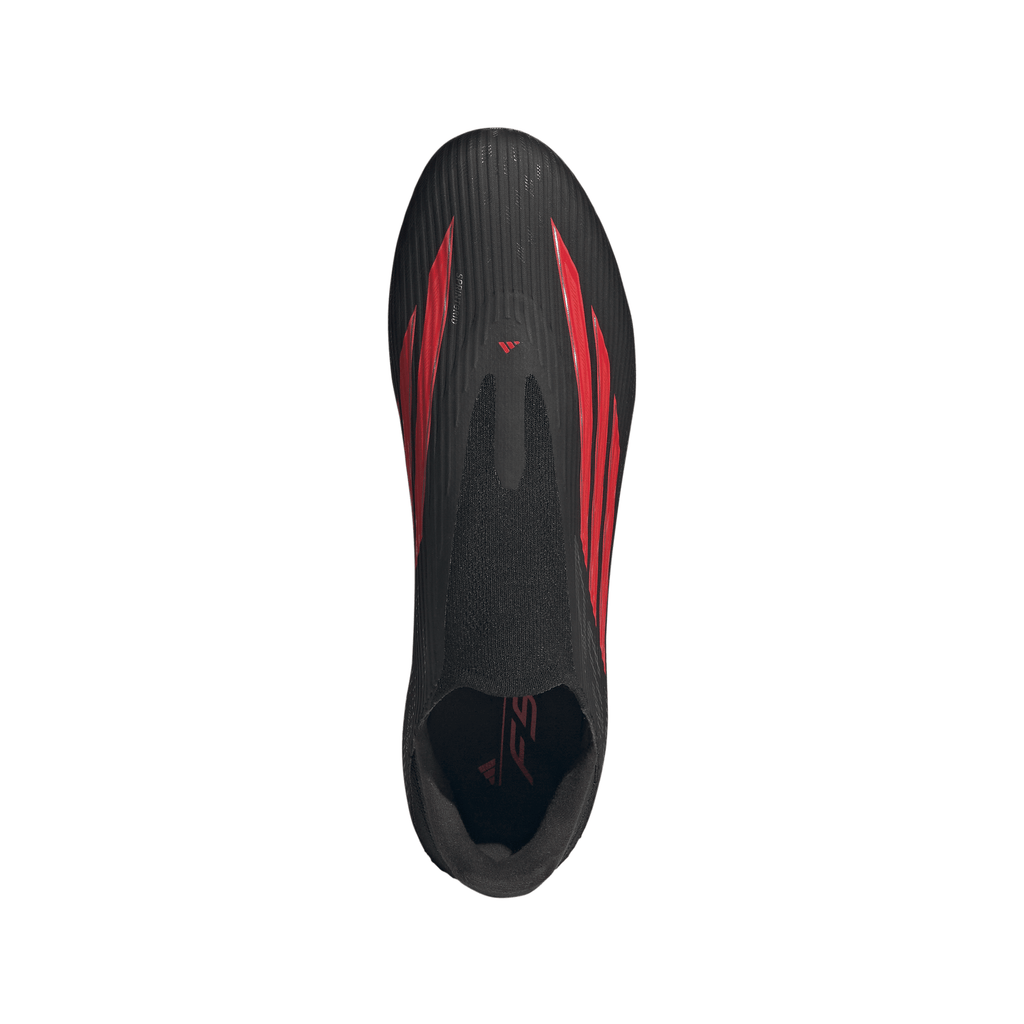 2026 New Arrival adidas F50 League Laceless FG/MG Firm Ground / Multi Ground Men´s Soccer Cleats - Black/Red wholesalehk.shop