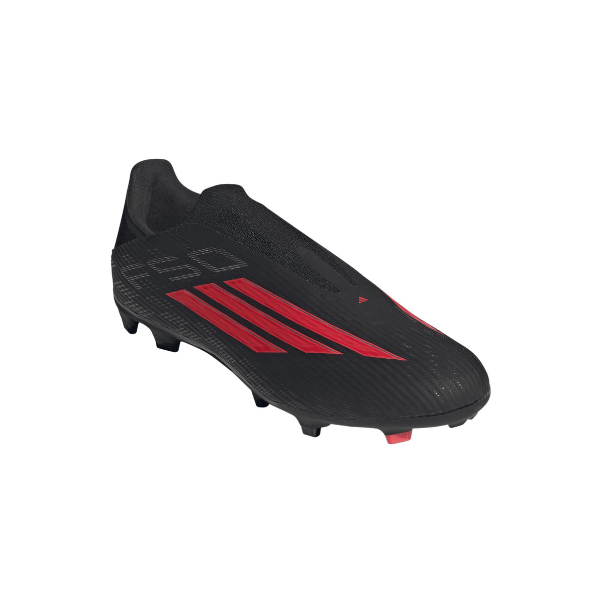 2026 New Arrival adidas F50 League Laceless FG/MG Firm Ground / Multi Ground Men´s Soccer Cleats - Black/Red wholesalehk.shop