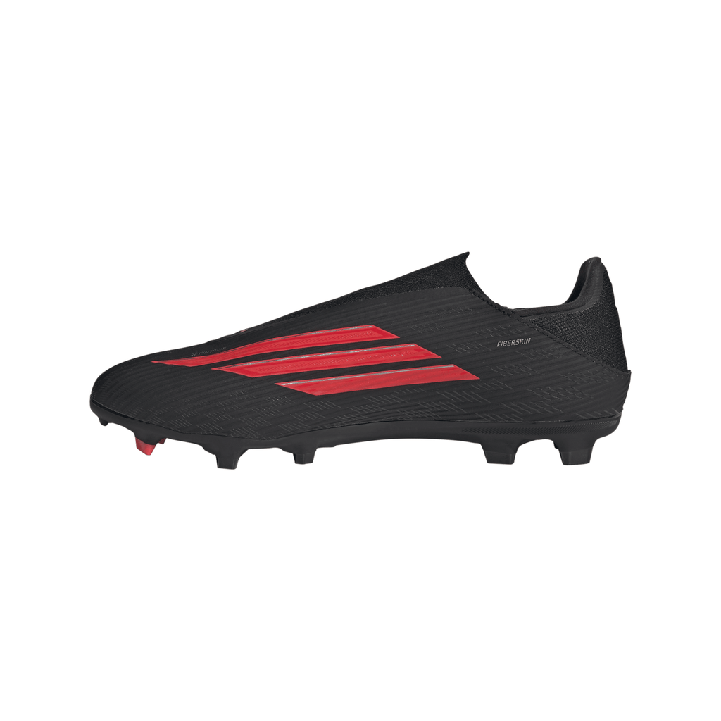 2026 New Arrival adidas F50 League Laceless FG/MG Firm Ground / Multi Ground Men´s Soccer Cleats - Black/Red wholesalehk.shop