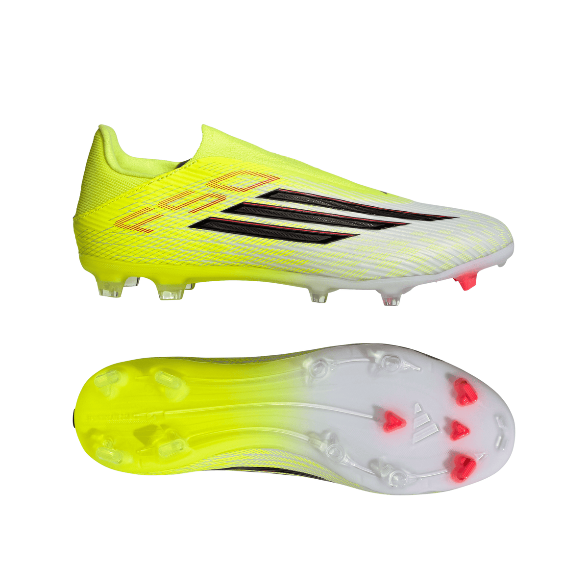 2026 New Arrival adidas F50 League Laceless FG/MG Firm Ground / Multi Ground Men´s Soccer Cleats - Yellow wholesalehk.shop