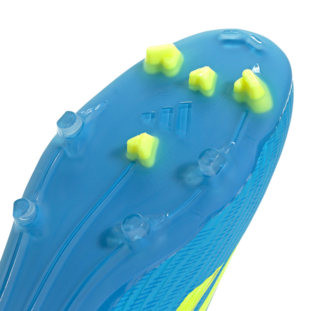 2026 New Arrival adidas F50 League Laceless FG/MG Firm Ground/Multi Ground Men's Soccer Cleats - Blue/Yellow/Aqua wholesalehk.shop