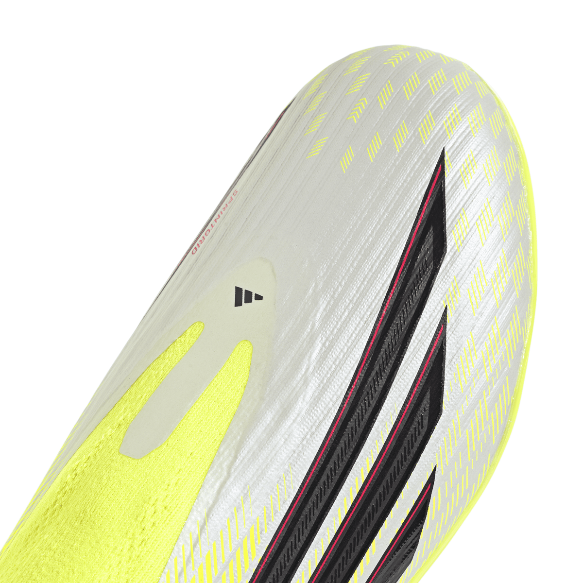 2026 New Arrival adidas F50 League Laceless FG/MG Firm Ground/Multi Ground Youth Soccer Cleats - Yellow/Black/Red wholesalehk.shop