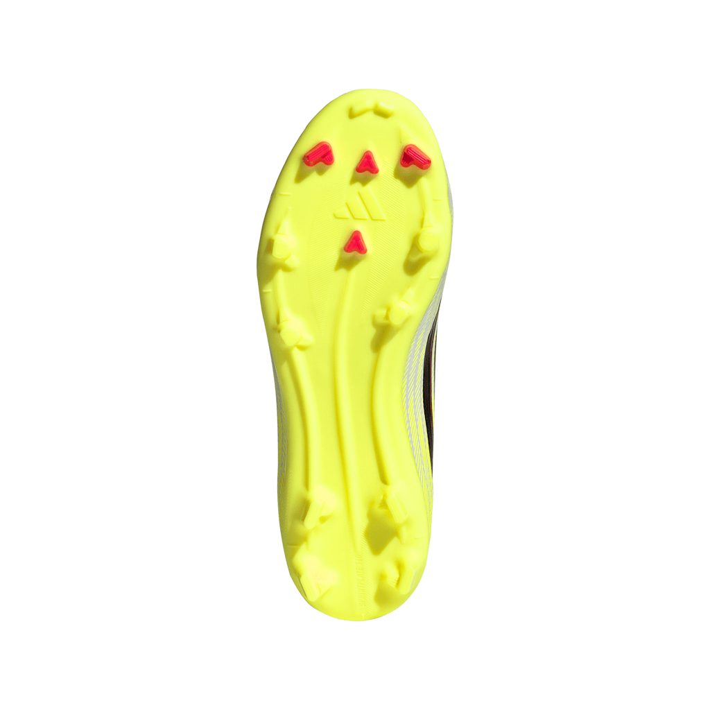 2026 New Arrival adidas F50 League Laceless FG/MG Firm Ground/Multi Ground Youth Soccer Cleats - Yellow/Black/Red wholesalehk.shop