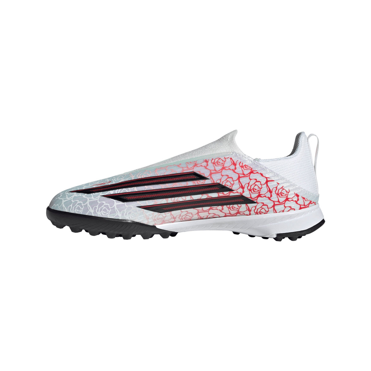 2026 New Arrival adidas F50 League Laceless TF Turf Youth Soccer Cleats - White/Black/Red wholesalehk.shop