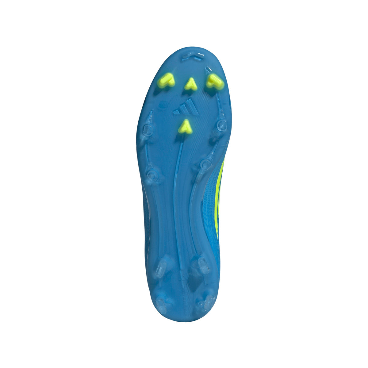 2026 New Arrival adidas F50 League Mid Cut FG/MG Firm Ground/Multi Ground Men's Soccer Cleats - Blue/Yellow/Aqua wholesalehk.shop