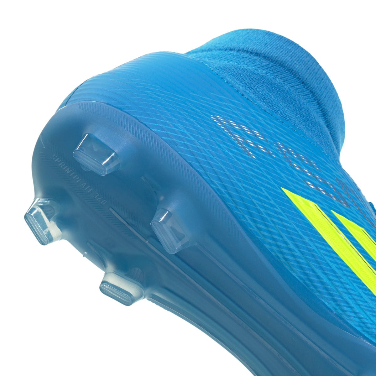 2026 New Arrival adidas F50 League Mid Cut FG/MG Firm Ground/Multi Ground Men's Soccer Cleats - Blue/Yellow/Aqua wholesalehk.shop