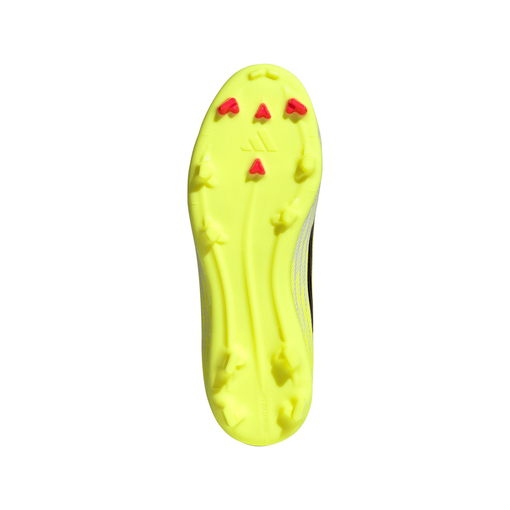 2026 New Arrival adidas F50 League Mid Cut FG/MG Firm Ground/Multi Ground Youth Soccer Cleats - Yellow/Black wholesalehk.shop