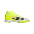 2026 New Arrival adidas F50 League Mid Cut TF Turf Men's Soccer Cleats - Yellow/Black/Red wholesalehk.shop
