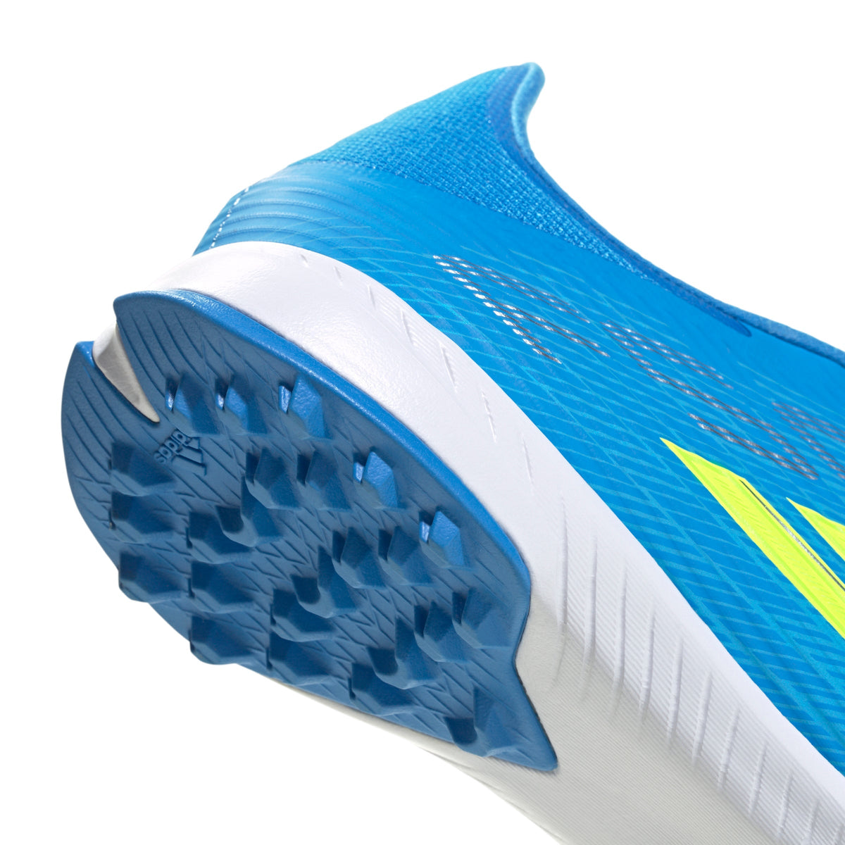 2026 New Arrival adidas F50 League TF Turf Men's Soccer Cleats - Blue/Yellow/Aqua wholesalehk.shop