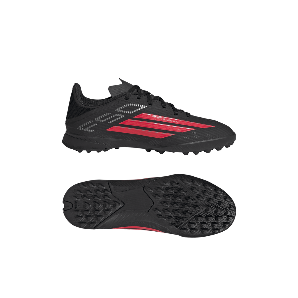 2026 New Arrival adidas F50 League TF Turf Youth Soccer Cleats - Black/Red wholesalehk.shop