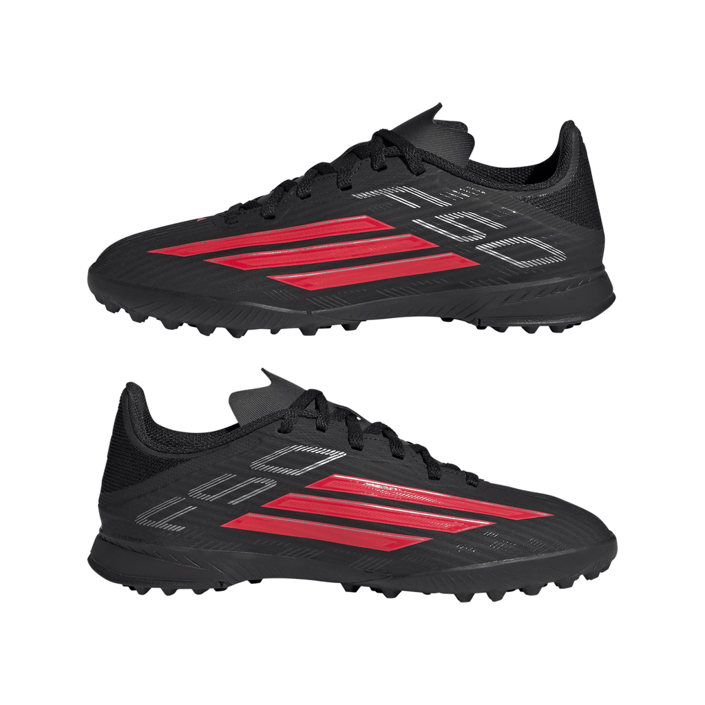 2026 New Arrival adidas F50 League TF Turf Youth Soccer Cleats - Black/Red wholesalehk.shop
