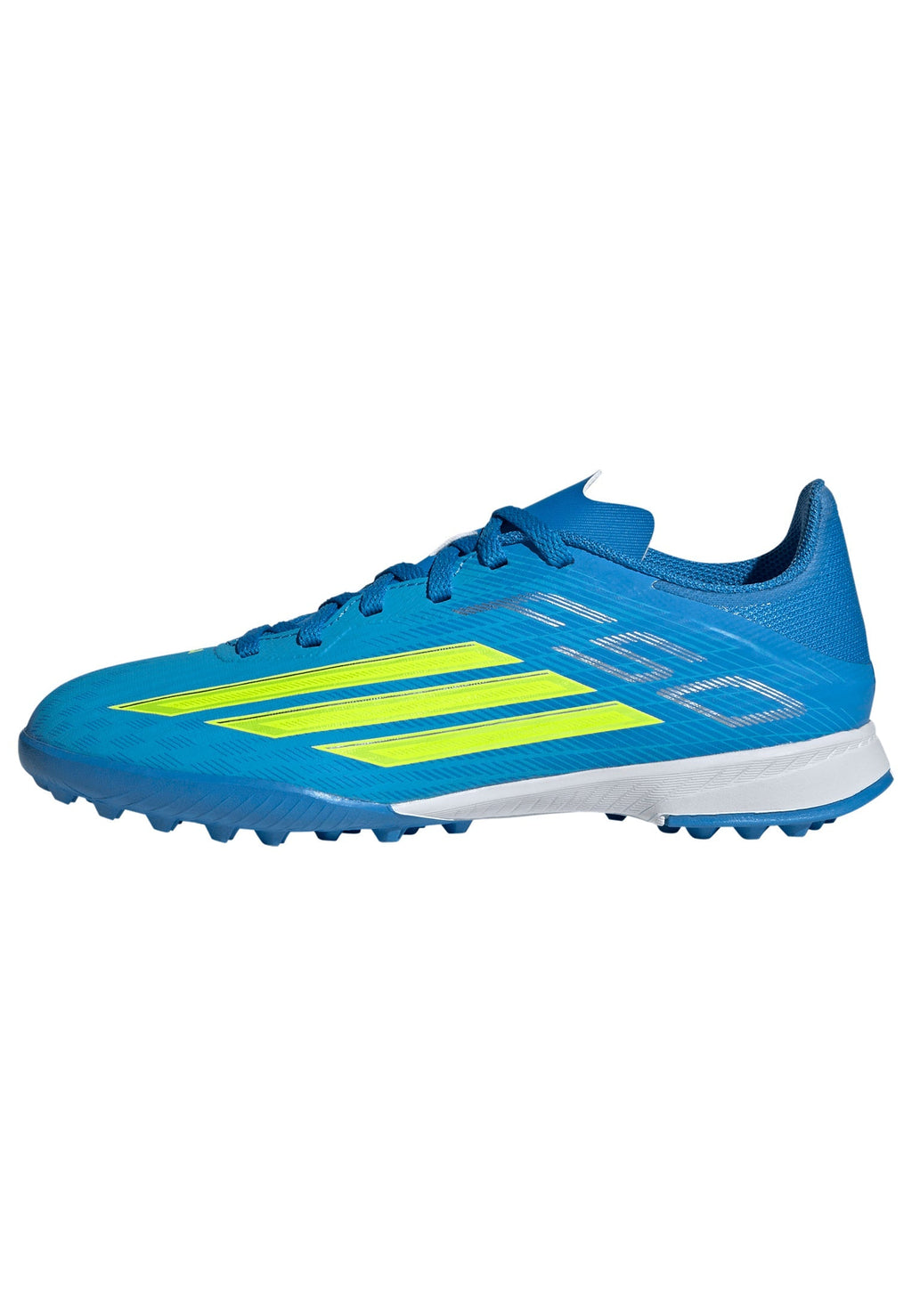 2026 New Arrival adidas F50 League TF Turf Youth Soccer Cleats - Blue/Yellow/Aqua wholesalehk.shop