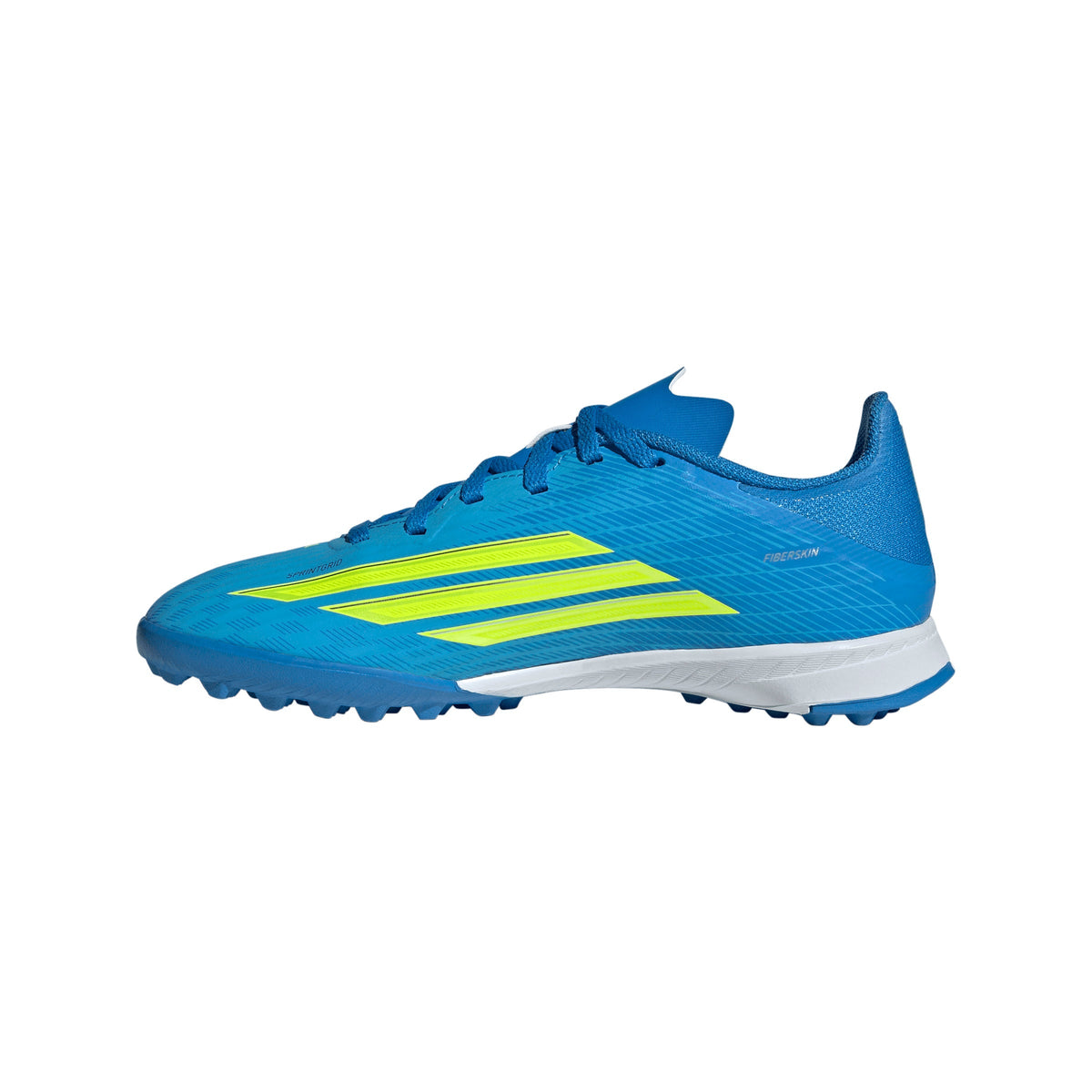 2026 New Arrival adidas F50 League TF Turf Youth Soccer Cleats - Blue/Yellow/Aqua wholesalehk.shop
