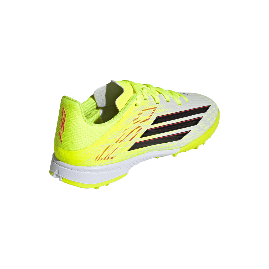2026 New Arrival adidas F50 League TF Turf Youth Soccer Cleats - Yellow/Black/Red wholesalehk.shop