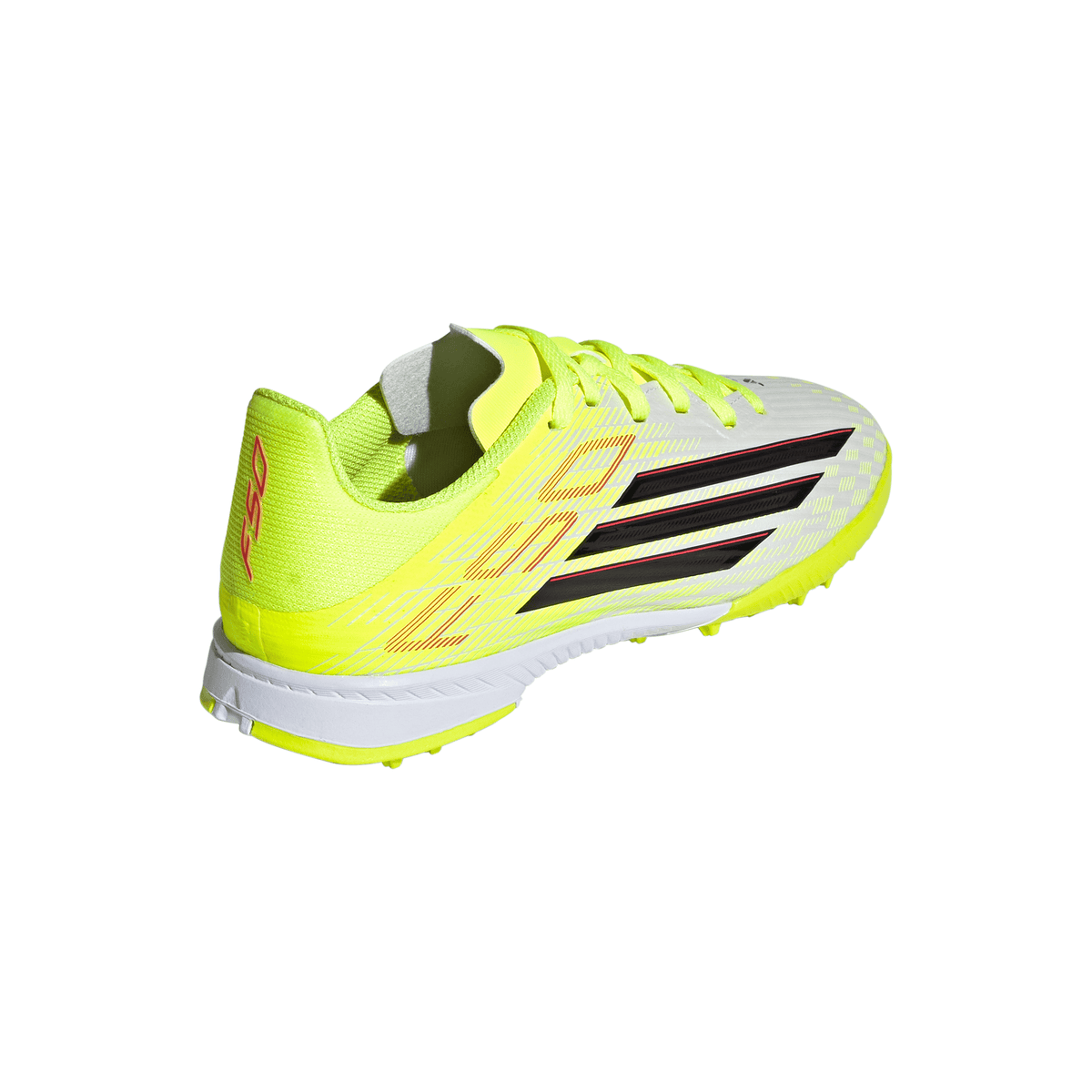 2026 New Arrival adidas F50 League TF Turf Youth Soccer Cleats - Yellow/Black/Red wholesalehk.shop