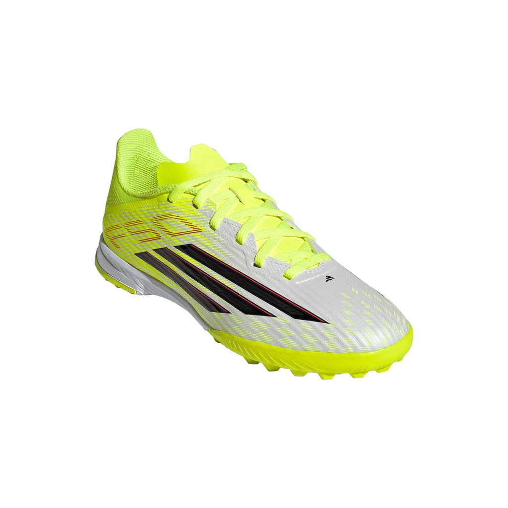 2026 New Arrival adidas F50 League TF Turf Youth Soccer Cleats - Yellow/Black/Red wholesalehk.shop