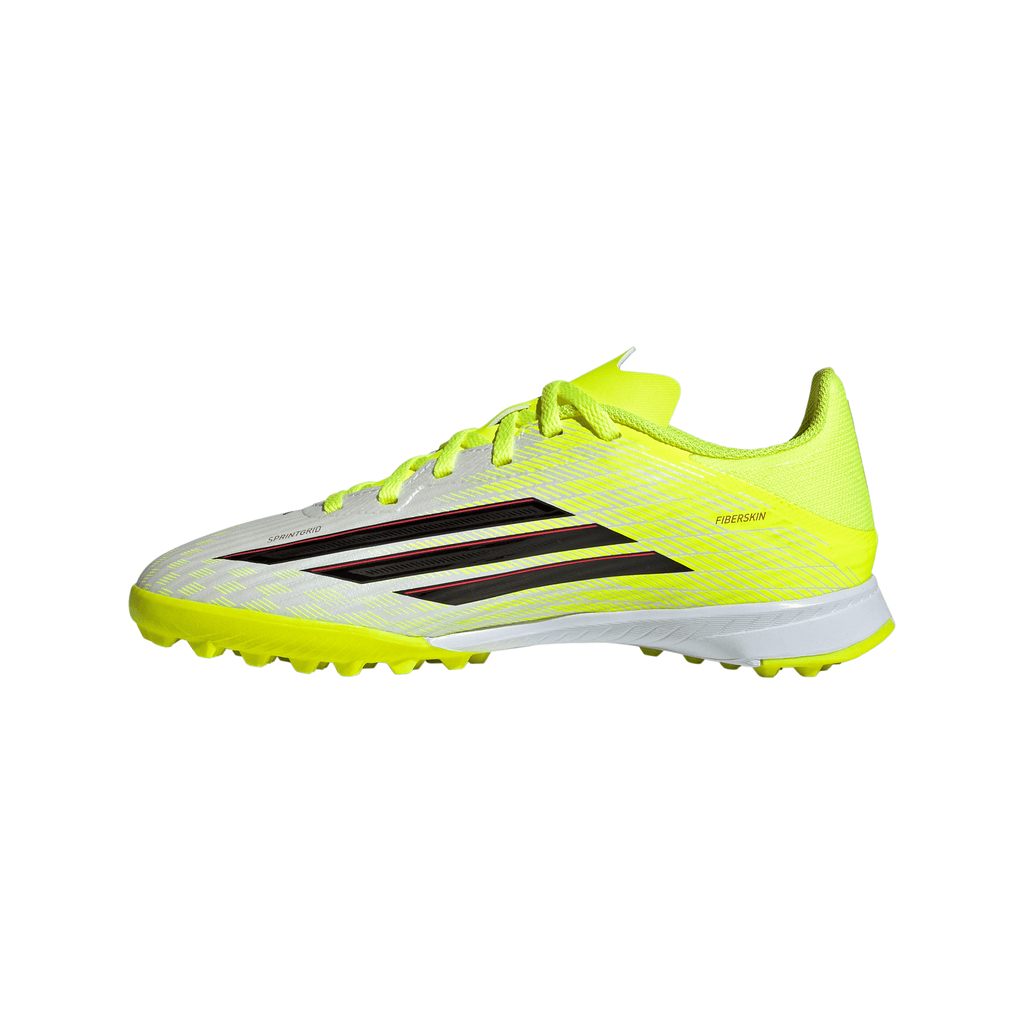 2026 New Arrival adidas F50 League TF Turf Youth Soccer Cleats - Yellow/Black/Red wholesalehk.shop