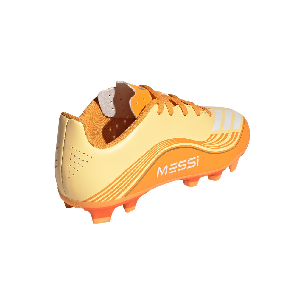 2026 New Arrival adidas F50 Messi Club FG/MG Firm Ground / Multi Ground Youth Soccer Cleats - Icta/Gold wholesalehk.shop