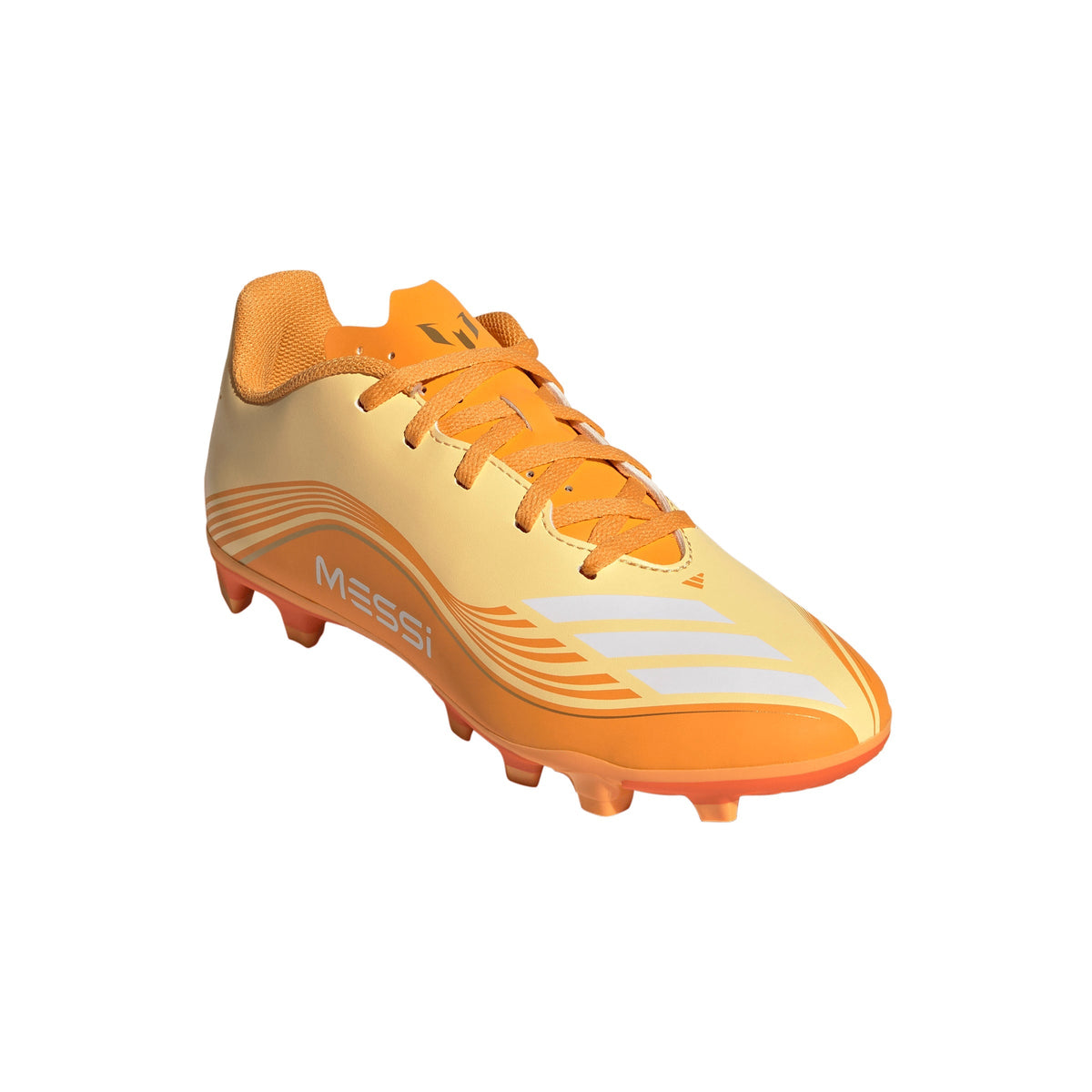 2026 New Arrival adidas F50 Messi Club FG/MG Firm Ground / Multi Ground Youth Soccer Cleats - Icta/Gold wholesalehk.shop