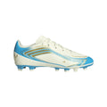2026 New Arrival adidas F50 Messi Club FG/MG Firm Ground/Multi Ground Youth Soccer Cleats - Ivory/Blue wholesalehk.shop