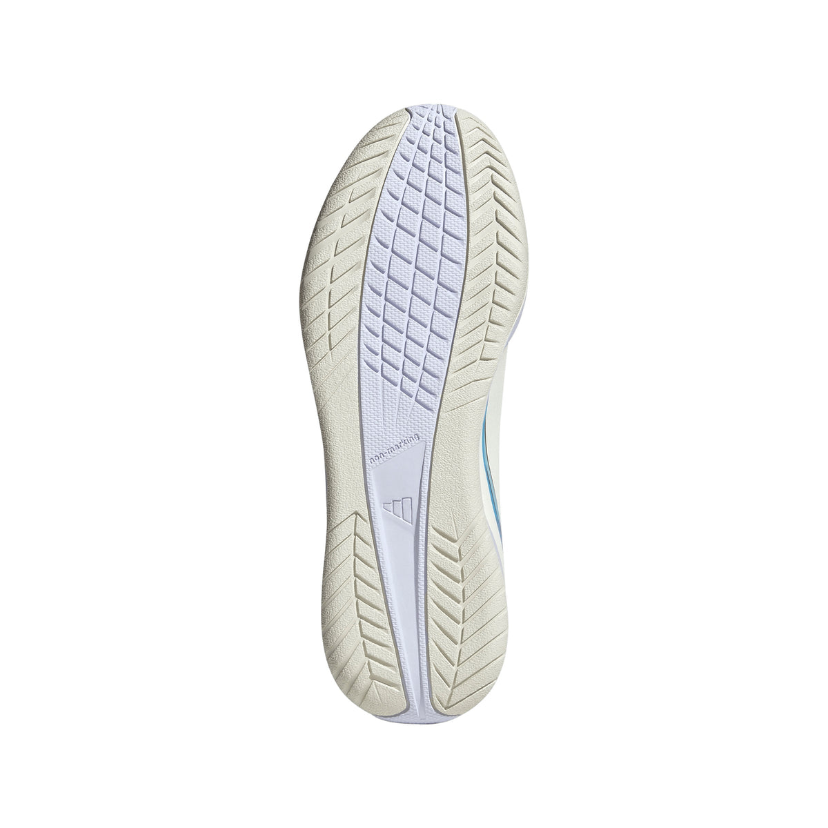 2026 New Arrival adidas F50 Messi Club IN Indoor Youth Soccer Shoes - Ivory/Blue wholesalehk.shop