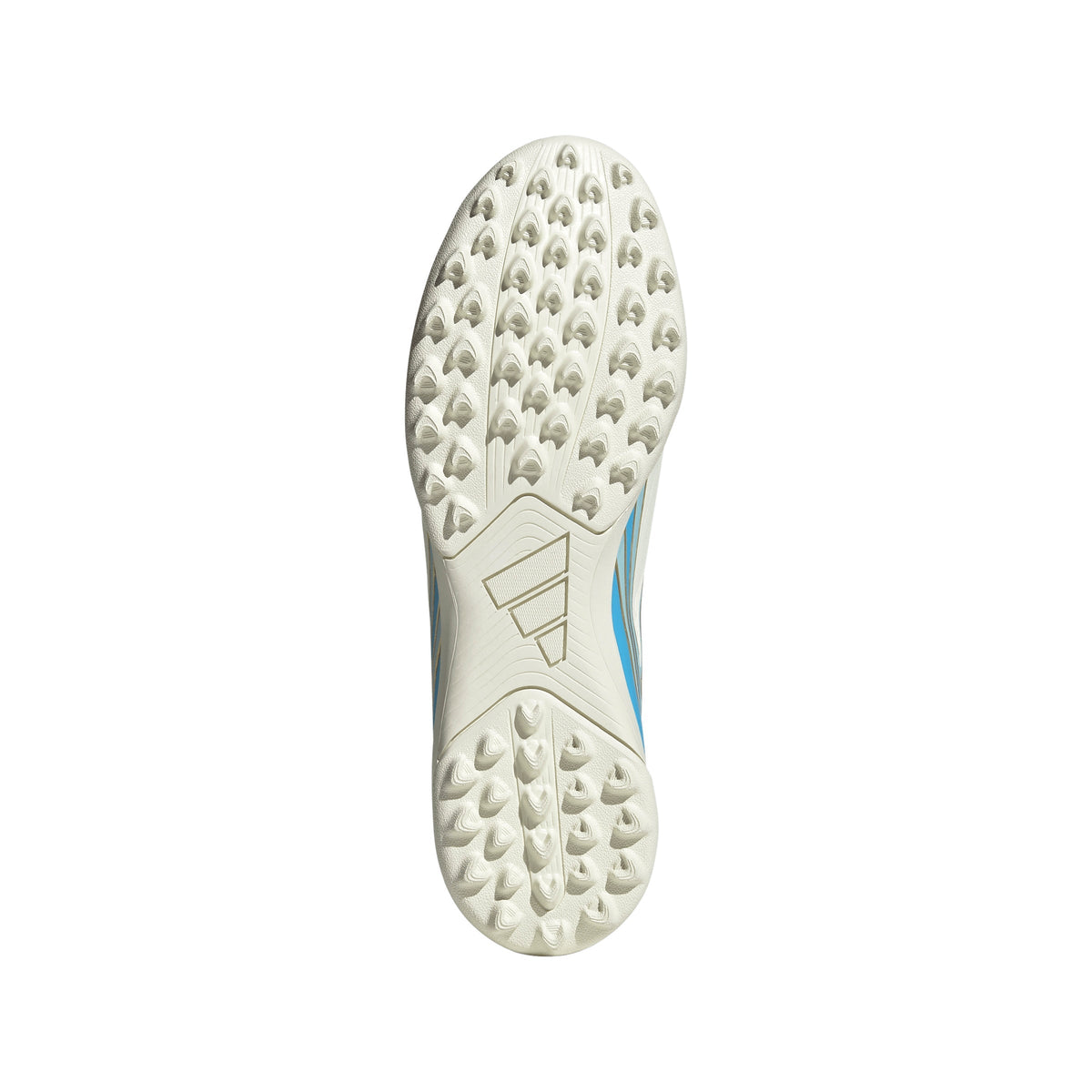 2026 New Arrival adidas F50 Messi Club Turf Men's Soccer Cleats - Ivory/Blue wholesalehk.shop